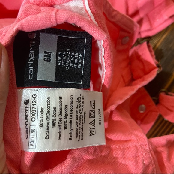 Baby girl Carhartt overalls - Picture 3 of 3